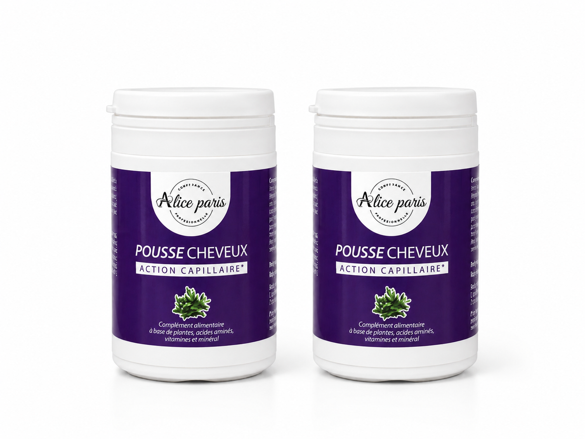 Pack 2x Pousse de cheveux Vitamines & Plantes Alice Paris