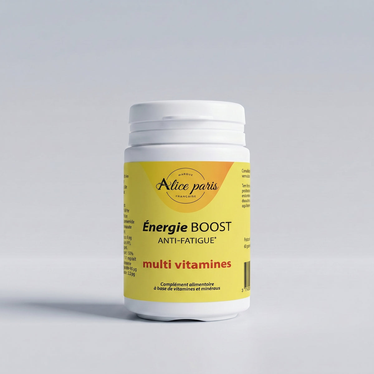 Alice Vitamine Minéraux Énergie Boost