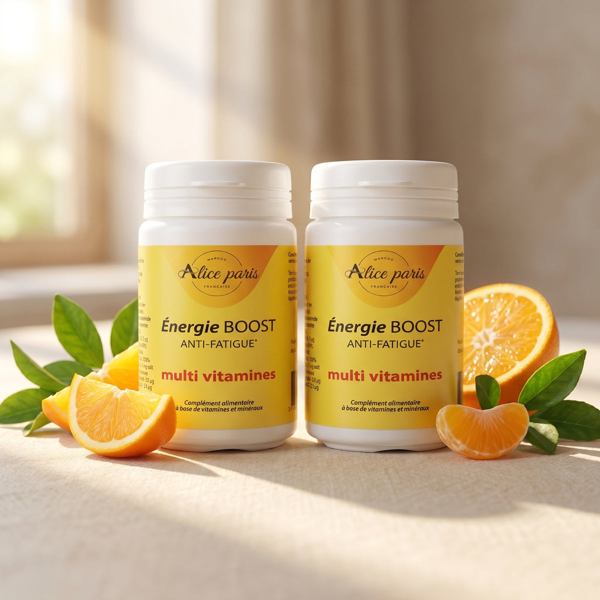 Packs 2 Alice Vitamine Minéraux Énergie Boost