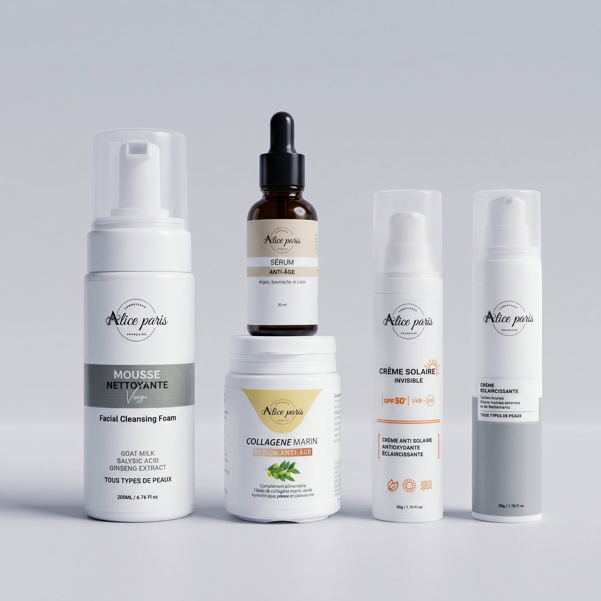 pack 5 produits