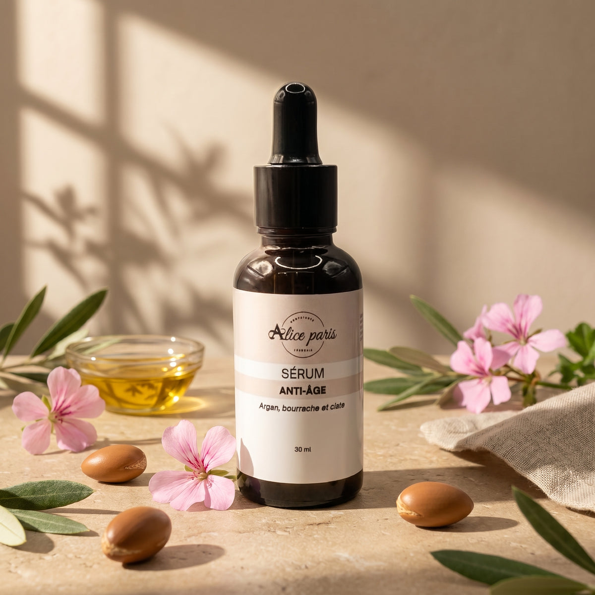 Sérums Anti-âge concentré d'huiles essentielles