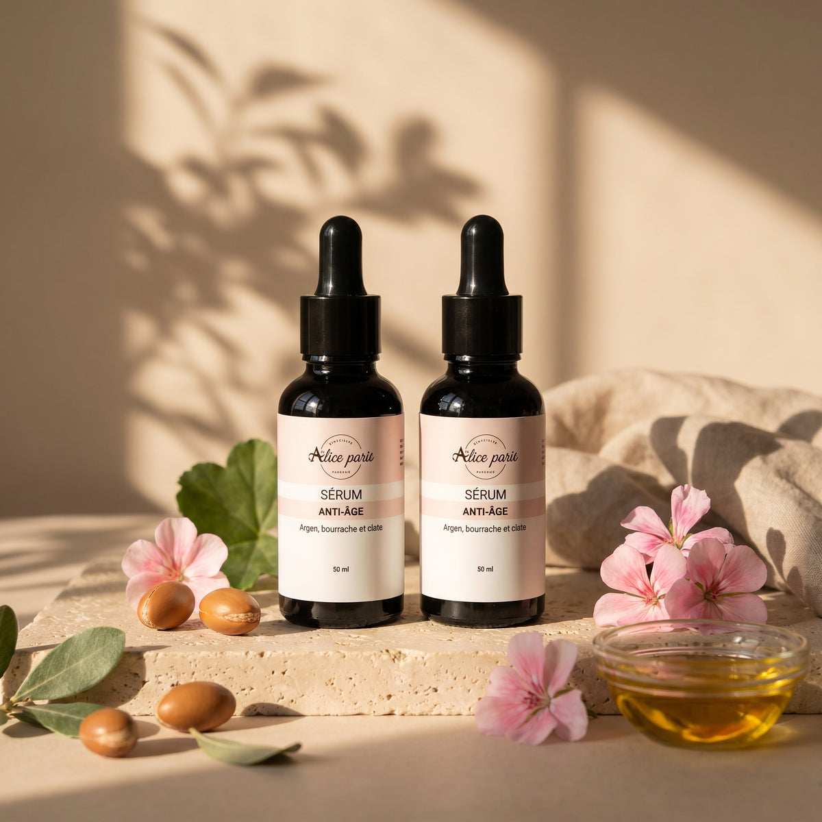 Pack 2 Sérum Anti-âge concentré d'huiles essentielles